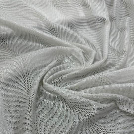 CROCHE FOIL BRILHO PRATA