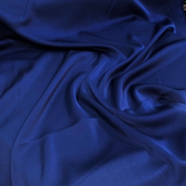 CREPE SATIM AZUL MARINHO