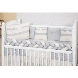 KIT DE BERCO BERLIM CINZA