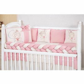 KIT DE BERCO DANCARINA ROSA
