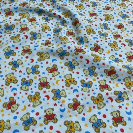TECIDO FLANELA FUSTAO ESTAMPADA 80CM DE LARGURA