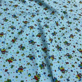 TECIDO FLANELA FUSTAO ESTAMPADA 80CM DE LARGURA