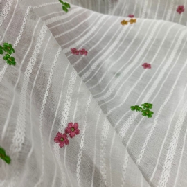 Comprar cambraia-de-algodao-bordada-flor
