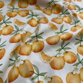 TRICOLINE ESTAMPADA 100 ALGODAO