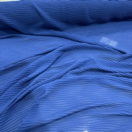 CHIFFON PLISSADO AZUL BIC