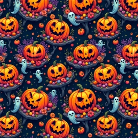 TRICOLINE HALLOWEEN ASSUSTADOR 100 ALGODAO