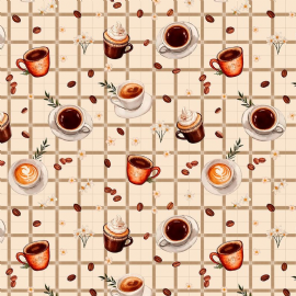 TRICOLINE MUNDO DOCE CAFE 100 ALGODAO
