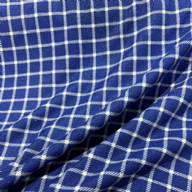 Comprar felpudo-estampado-xadrez-azul