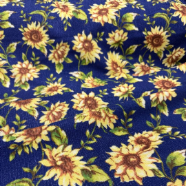 FELPUDO ESTAMPADO FLORIDO