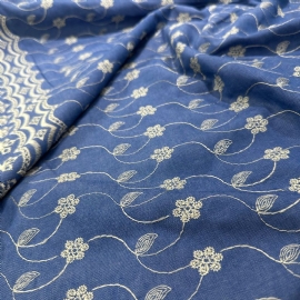 MESCLA JEANS BORDADA