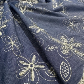 MESCLA JEANS BORDADA