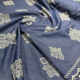 MESCLA JEANS BORDADA