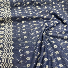 MESCLA JEANS BORDADA