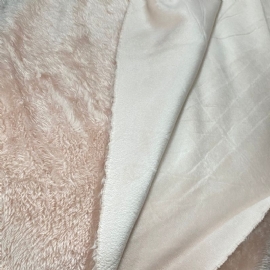 PELE VELVET DUPLA ROSE