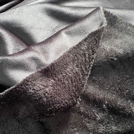 PELE VELVET DUPLA PRETO