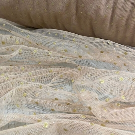 TULE POA COM GLITTER