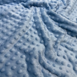 TECIDO FLEECE PIPOQUINHA AZUL