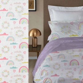 COBRELEITO INFANTIL ESTAMPADO