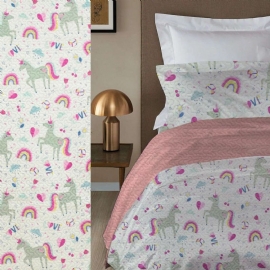 COBRELEITO INFANTIL ESTAMPADO
