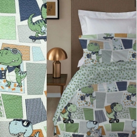 COBRELEITO INFANTIL ESTAMPADO