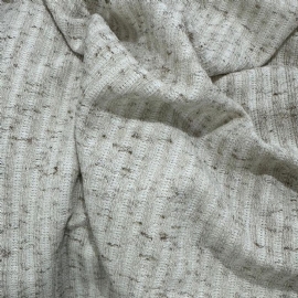 MALHA CANELADA LINEN BEGE