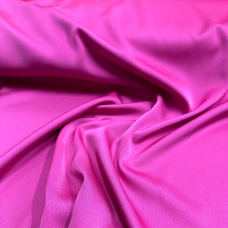 Crepe Satim Rosa