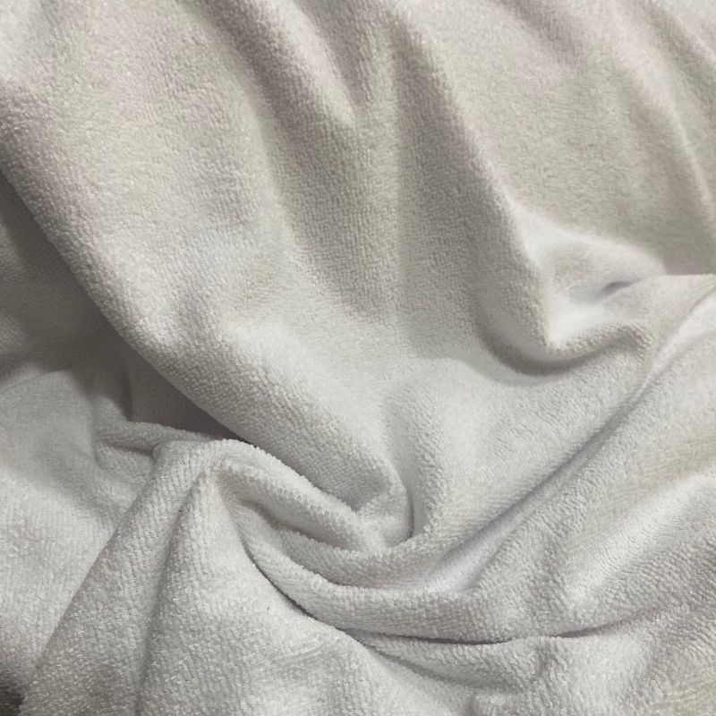 Felpudo de poliamida branco