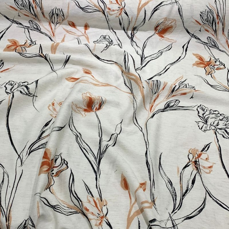 Viscose estampada