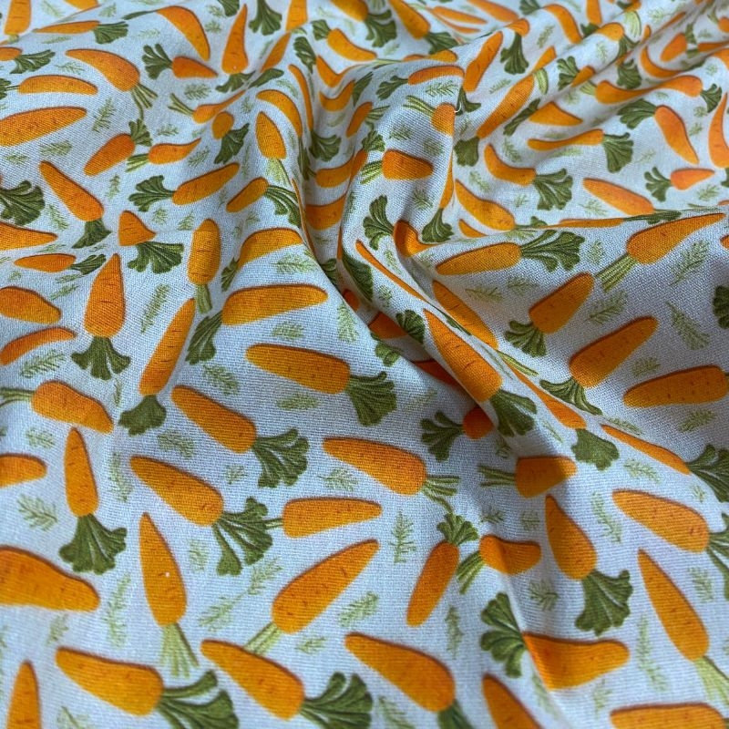 Tricoline estampada CENOURA 100% algodo