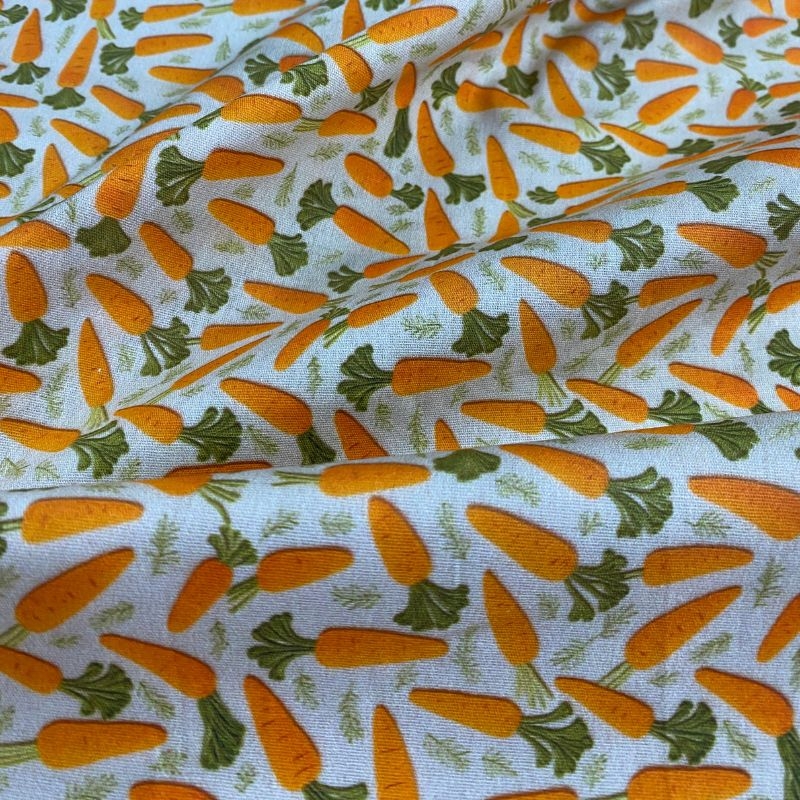 Tricoline estampada CENOURA 100% algodo