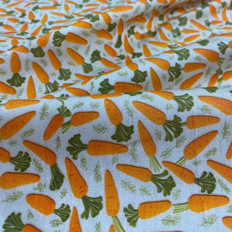 Tricoline estampada CENOURA 100% algodo
