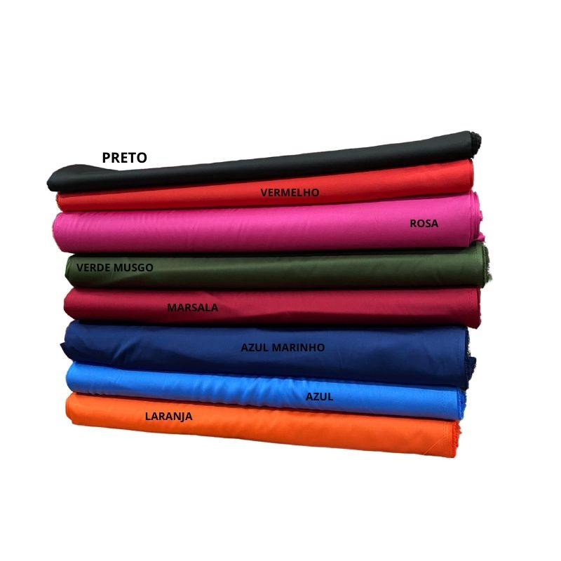 Crepe Satim Azul Marinho