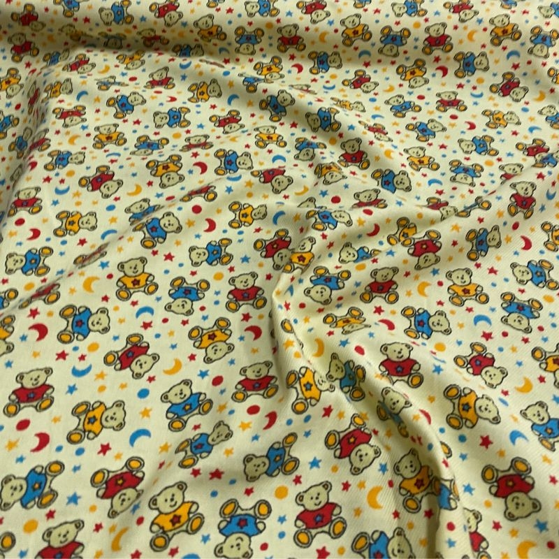 Tecido flanela fusto estampada 80cm de largura 