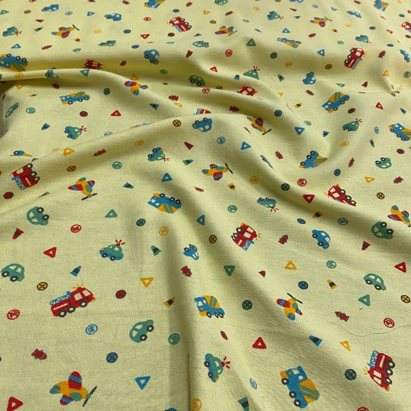Tecido flanela fusto estampada 80cm de largura 