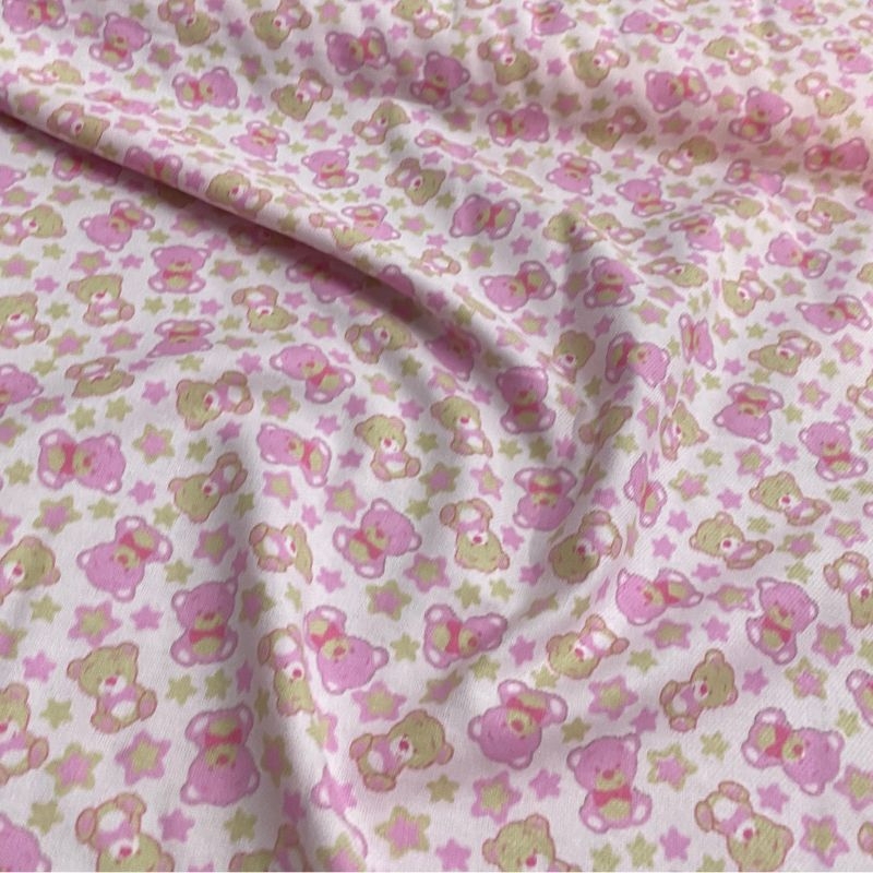 Tecido flanela fusto estampada 80cm de largura 