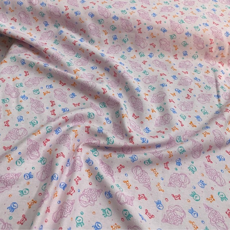 Tecido flanela fusto estampada 80cm de largura 