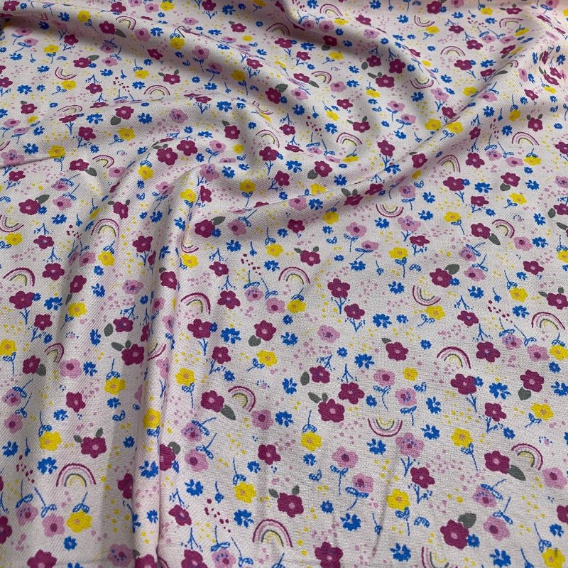 Tecido flanela fusto estampada 80cm de largura 