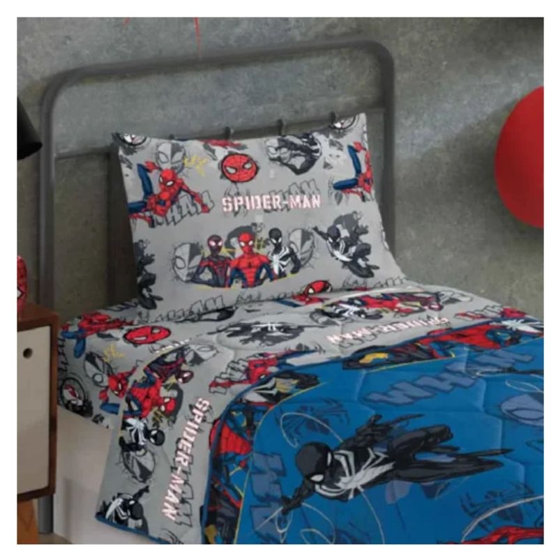 Edredom lepper infantil homem aranha 