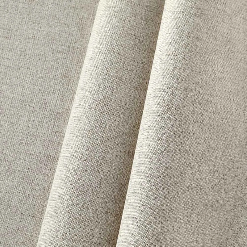 Cortina Blackout Areia 100% Linen 