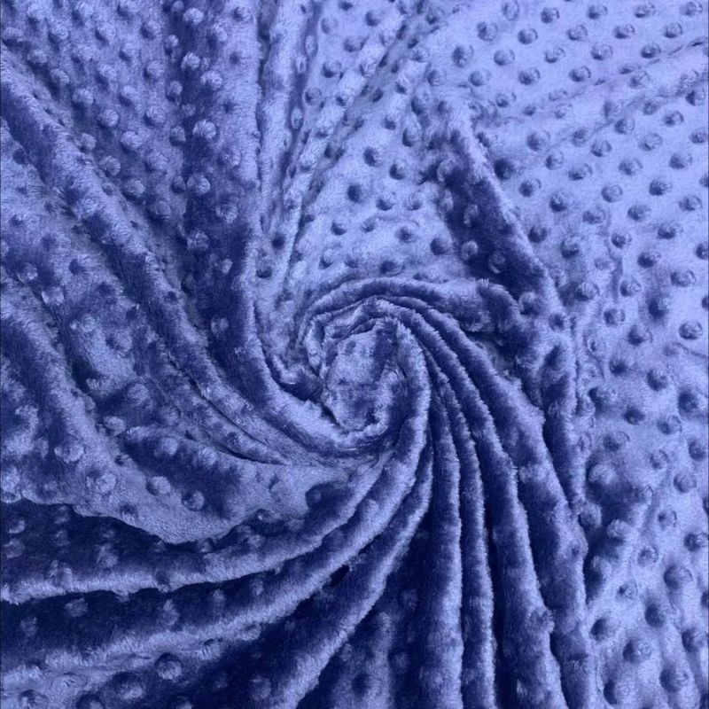 Tecido Fleece Pipoquinha Azul Escuro