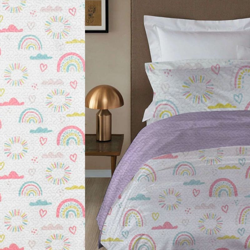 Cobreleito infantil estampado