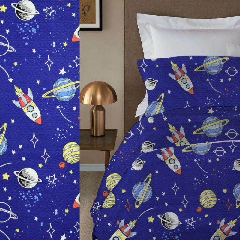  Cobreleito infantil estampado