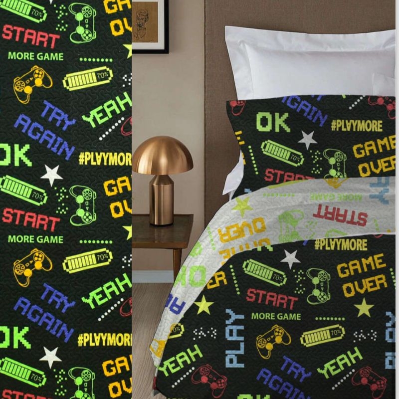 Cobreleito infantil estampado