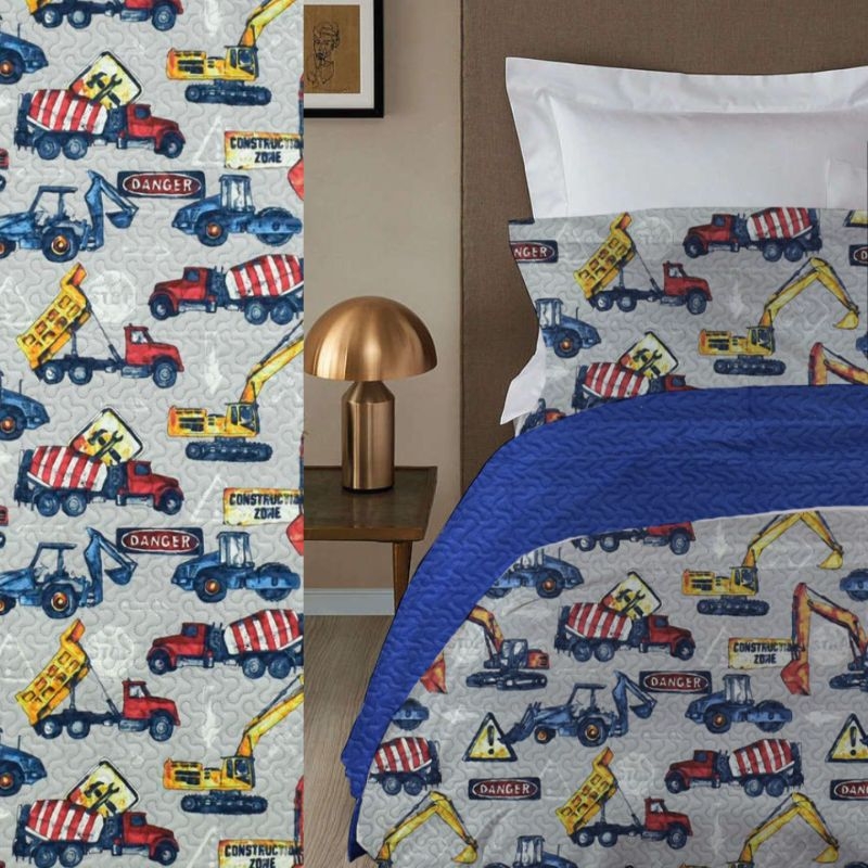  Cobreleito infantil estampado