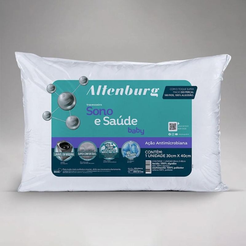 Travesseiro Altenburg Sono e Sade baby