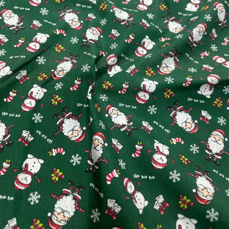 Tricoline natal 100% algodo