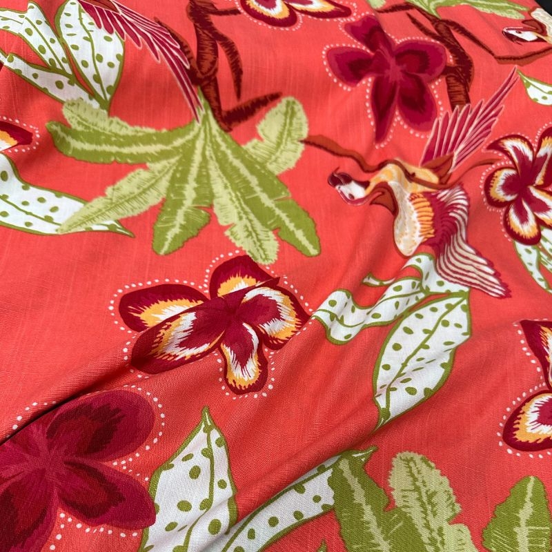 Viscose estampada