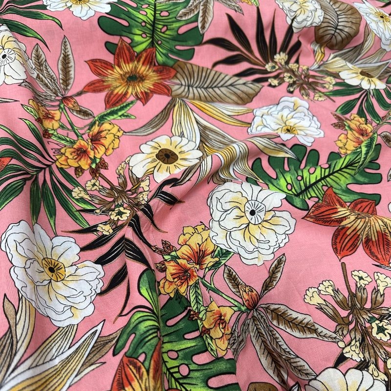 Viscose estampada