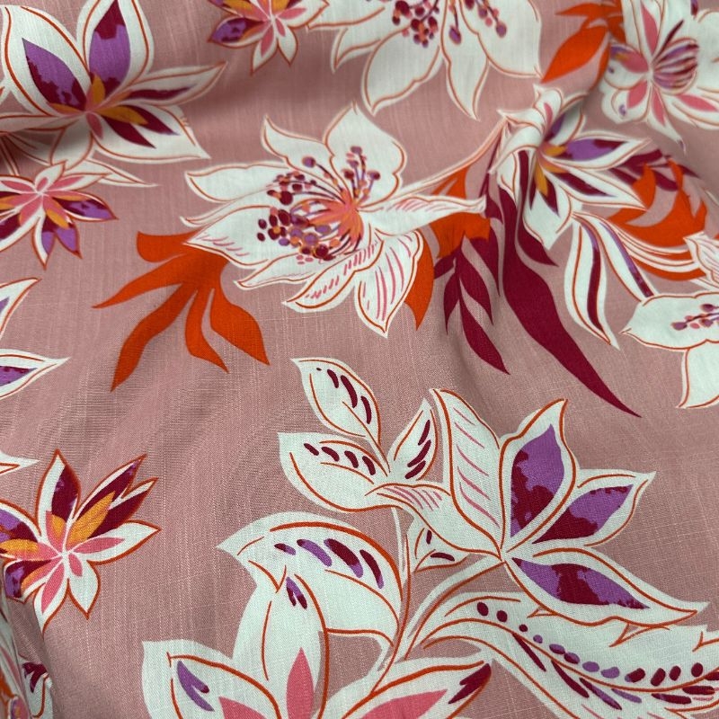 Viscose estampada