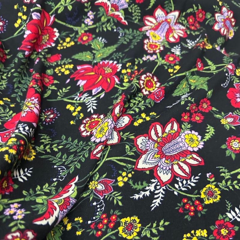 Viscose estampada